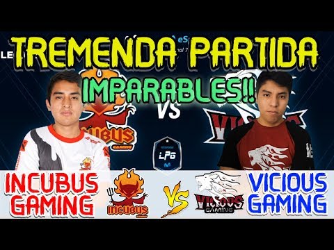 INCUBUS GAMING VS VICIOUS GAMING BO3 [GAME 1]  PLAYOFFS LPG 2019