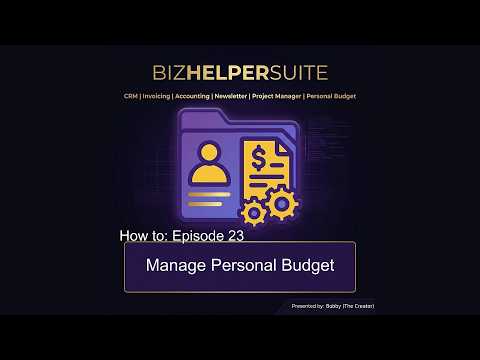 Personal Budget