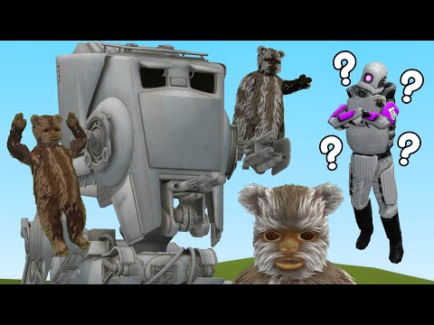 Even The Admins Can't Stop The Ewok Invasion - Gmod Star Wars RP Admin Trolling