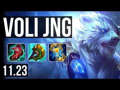 VOLIBEAR vs LILLIA (JNG) | 11/4/11, Dominating | KR Diamond | 11.23