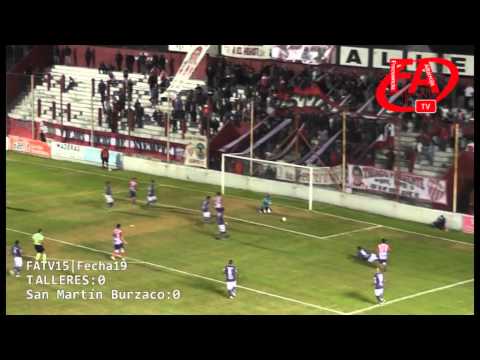 FATV 15 Fecha 19 - Talleres 3 - San Martín (B) 0