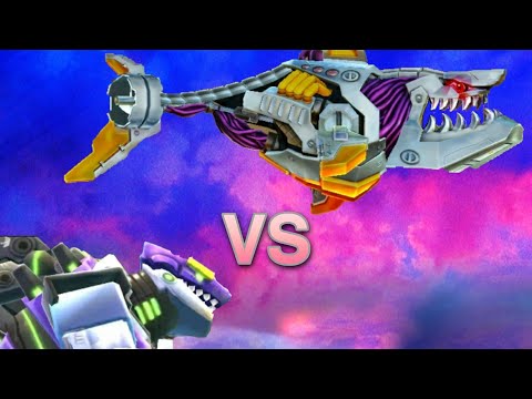 Mecha Sharkjira VS Robo Shark! | Hungry Shark World | Lappi gaming