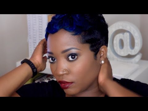 MESSY CURLS & WAVES SHORT HAIR TUTORIAL | THEHAIRAZOR