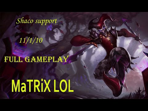 League of Legends S10 Ranked full gameplay-  Bronze elo shaco supp