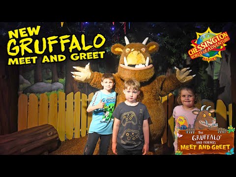 NEW Gruffalo Meet and Greet Opening Day | Chessington World of Adventures (July 2024) [4K]