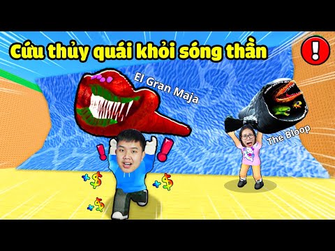 bqThanh & Ốc Giải cứu toàn Thủy Quái siêu hiếm khỏi sóng thần: El Gran Maja, Sea Eater, The Bloop...