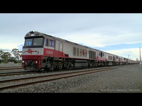 5PM9 SCT Freight Train - PoathTV Australian Railways