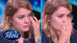 MOST EMOTIONAL AUDITION EVER! Judge Breaks Down After Contestant Sings Her Song | Idols Global