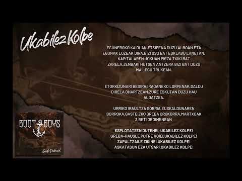Boot Boys - Ukabilez Kolpe