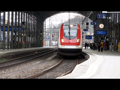Abfahrt IC 5 nach Zürich HB in Olten