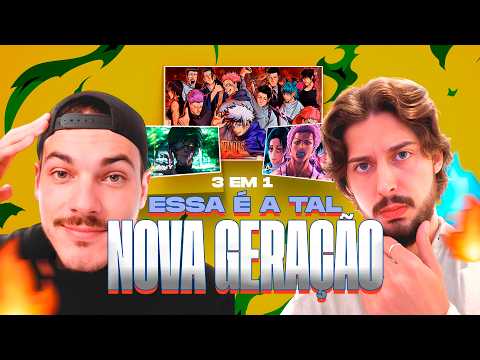 REACT 3 em 1 Jujutsu Kaisen ( Insanity | Nova Geração | Feiticeiros Amaldiçoados )