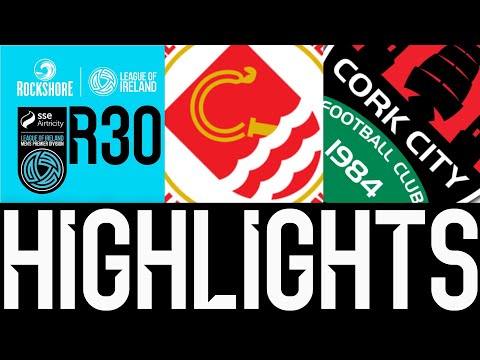 SSE Airtricity Men's Premier Division | Round 30 | St Patrick’s Athletic 4-0 Cork City | Highlights