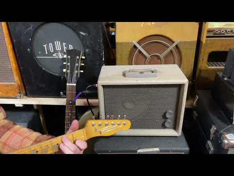 1950s Newcomb M-9 Small Tube Amp Combo (VIDEO! Fresh Service) image 11