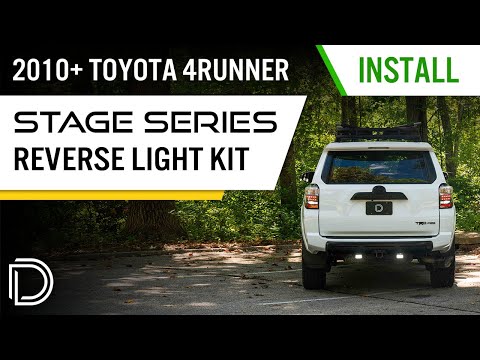 How to Install Stage Series Reverse Light Kit for 2010-2024 Toyota 4Runner | Diode Dynamics
