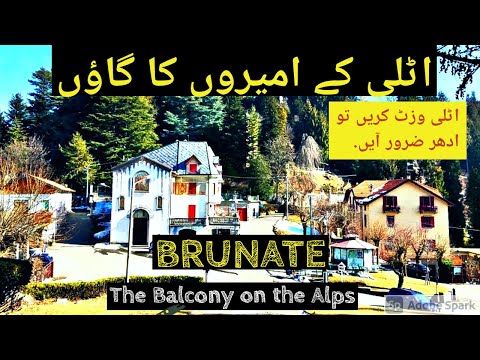 Exploring Brunate (COMO) /The Balcony of Alps/ Funicolare Bruco/ A Day in Como/