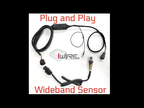 AEM Wideband Sensor with iWire Plug and Play Wiring Kit for Subaru