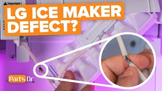 How to Remove and Replace LG Refrigerator In Door Ice Maker Part # AEQ72910411