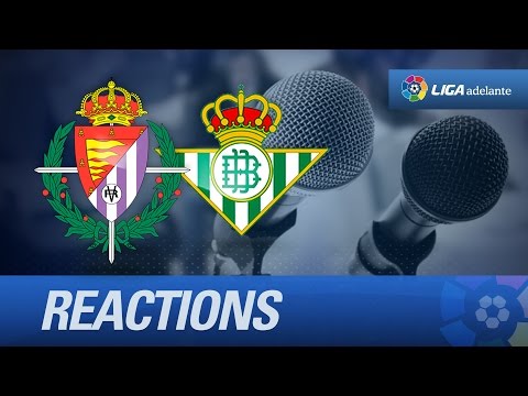 Rueda de prensa de Rubi tras el Real Valladolid (0-0) Real Betis - HD