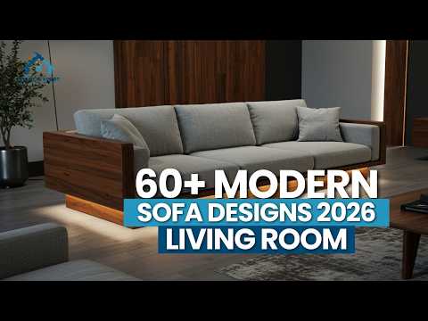 60+ Modern Sofa Designs in 2026 - Living Room Wooden Sofa Designs