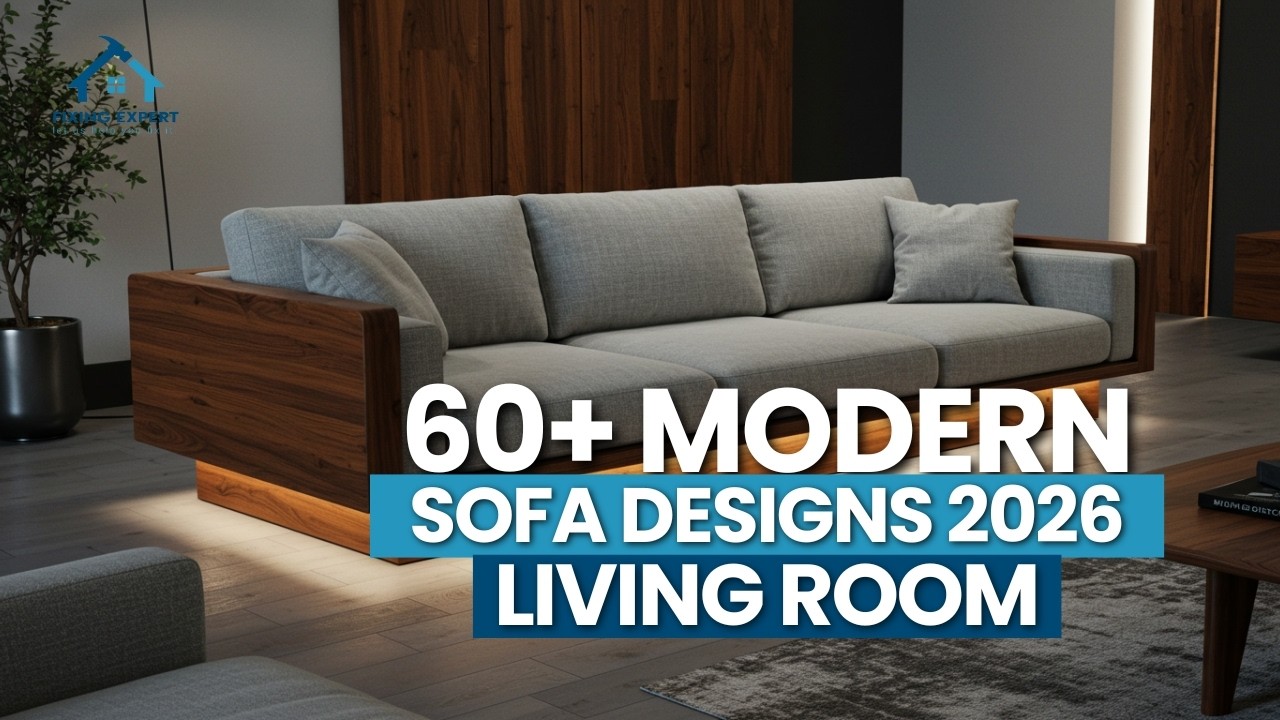 60+ Modern Sofa Designs in 2026 - Living Room Wooden Sofa Designs