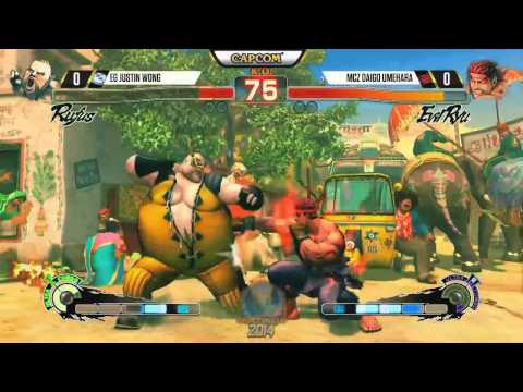Daigo (Evil Ryu) vs Justin Wong (Rufus) - #CapcomCup14