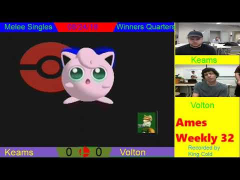 Ames Weekly 32 - Melee Singles - Winners Quarters - Keams vs Volton