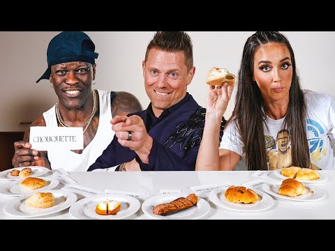 WWE Superstars test their knowledge of iconic French pastries