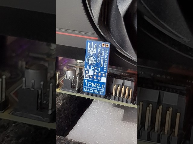 Vídeo relacionado con Módulo TPM 2.0 18 Pin LPC para Placa Base, Compatible con PC y Computadoras NUC, Seguridad Informática con Protección de Datos y Arranque Seguro, Ideal para Empresas y Usuarios Profesionales