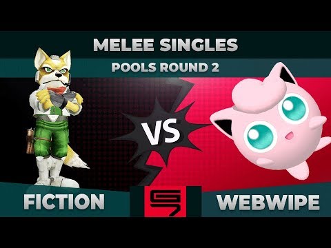 Fiction vs Webwipe - Melee Singles: Pools R2 Winners Quarterfinal - Genesis 7 | Fox vs Puff