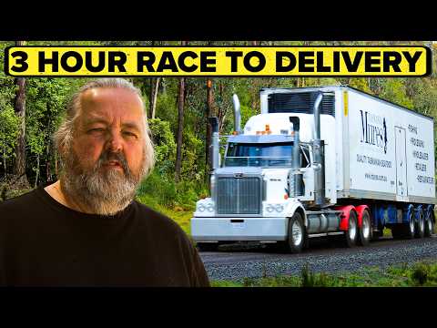 Trucker Battles Infamous 99 Bends To Make Deadline | Outback Truckers Full Episode | S05 E06
