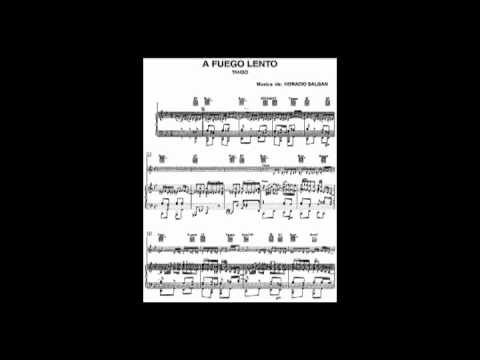 A fuego lento Horacio Salgán con Ubaldo de Lio, subido por Fico de Castro