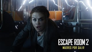 Sony Pictures Entertainment ESCAPE ROOM 2: MUERES POR SALIR. No dejes que el juego te engañe. En cines 13 de agosto. anuncio