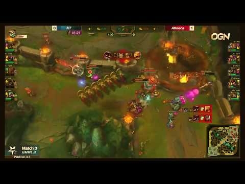 AFS vs KT Highlights Game 2 [LCK Spring 2018] Afreeca Freecs vs KT Rolster