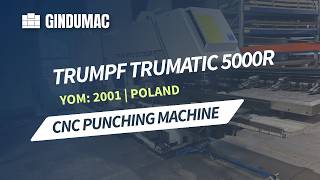 Trumpf TRUMATIC 5000R turret punch press for sale - Image 5 | Machineryline PH Trumpf TRUMATIC 5000R turret punch press | Image 5 - Machineryline