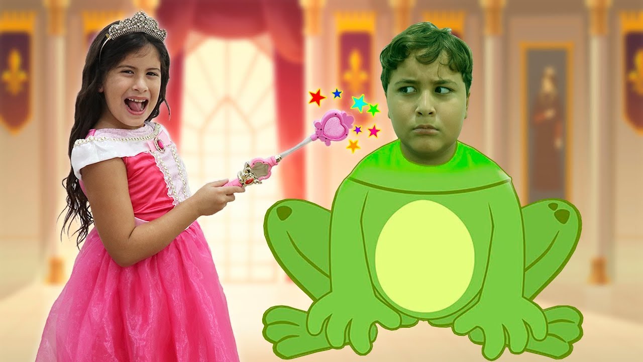 Maria Clara finge ser princesa e transforma JP em sapo 🐸story about the Magic Wand