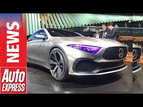 New Mercedes A-Class previewed by Concept A Sedan in Shanghai