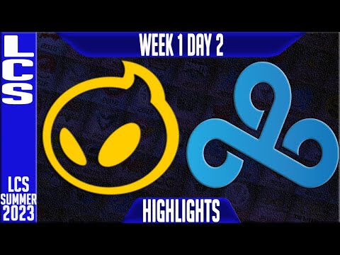 DIG vs C9 Highlights | LCS Summer 2023 W1D2 | Dignitas vs Cloud9