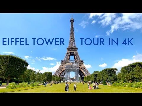 EIFFEL TOWER (Paris, France) | Tour in 4K