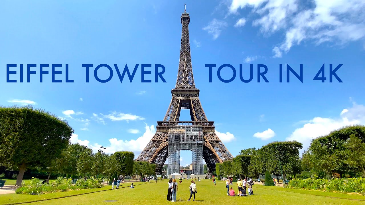 Experience the breathtaking cinematic highlights of the iconic Eiffel Tower.