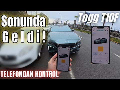 Dijital Anahtar Artık Çalışıyor! | Togg T10F'e Telefonla Giriş, Çıkış ve Çalıştırma Mümkün!