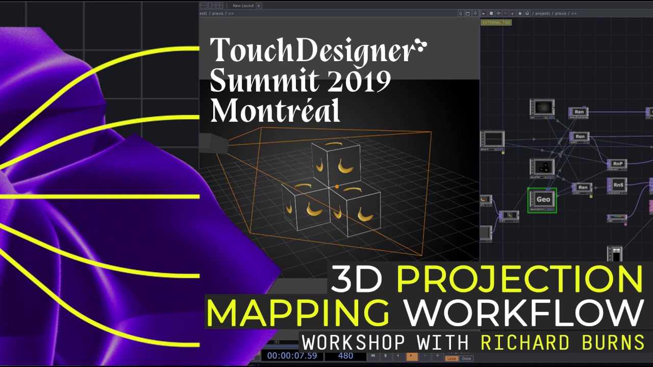 3D Projection Mapping Workflow - Richard Burns