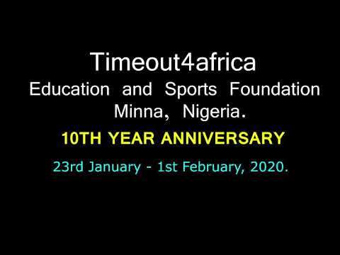Basketball Clinic for 500 school kids in Nigeria