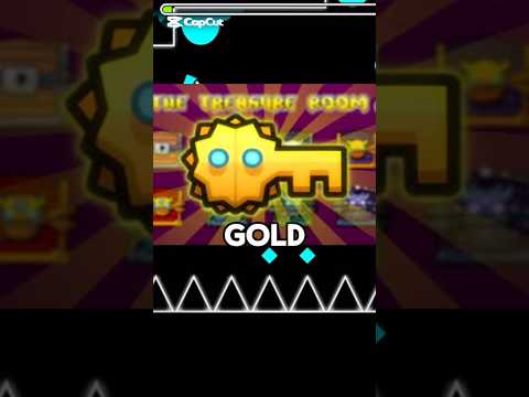 How to Get the Gold Key in Geometry Dash #geometrydash #shorts