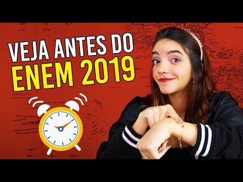 DICAS FINAIS PARA O ENEM 2019 - Débora Aladim