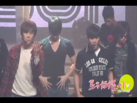 [Fancam 12] SS501 Hyung Jun Focus -  [FULL] "Love Ya" Rehearsal @ Music Bank [10.06.04]