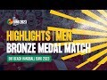HIGHLIGHTS | Bronze Medal Match | MEN | EHF Beach Handball EURO 2023