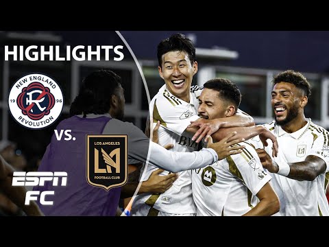 Son Heung-min’s 1st start | New England Revolution vs. LAFC | MLS Highlights | ESPN FC