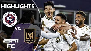 Son Heung-min’s 1st start | New England Revolution vs. LAFC | MLS Highlights | ESPN FC