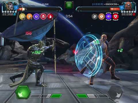 AW : Corvus vs R3 Nick Fury boss fight (Marvel Contest of Champions)