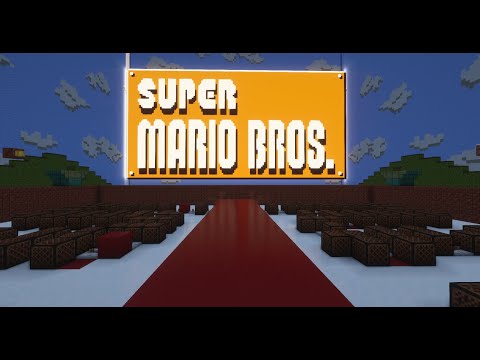 Super Mario Bros. - Ground Theme [Minecraft Noteblocks]